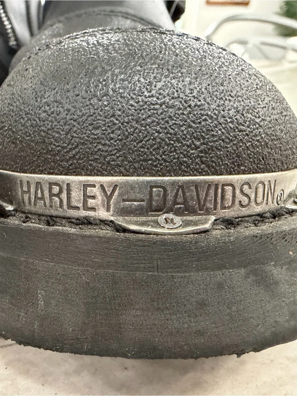 Harley-Davidson Shift Engineer D95115 Black Leather Motorcycle Boots Men’s 11.5